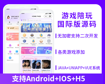 国际版省钱兄JAVA游戏陪玩系统